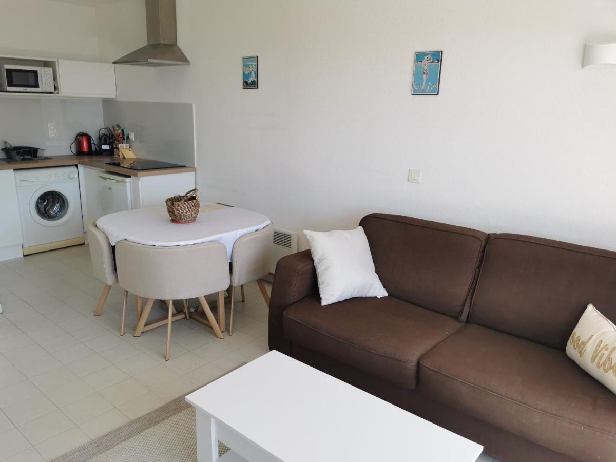 Ferienwohnung Antibes Les Pins 2 Pieces Vue Mer Piscine Parking Exterior foto